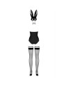 Bunny Costume 4 pcs - Noir