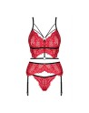 Mettia Ensemble 3 pcs  - Rouge