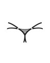 Lune Bellis string ouvert - Noir