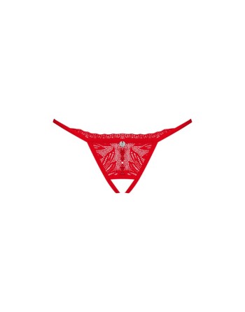 Chilisa string ouvert - Rouge