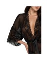 Midnight kiss 245 Kimono - noir