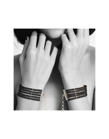 Plaisir Nacre - Menottes Bracelets - Noir