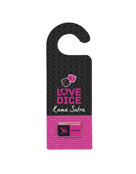 Dés Love Dice Kamasutra - Noir et Rose