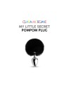 My little secret pompom plug - noir