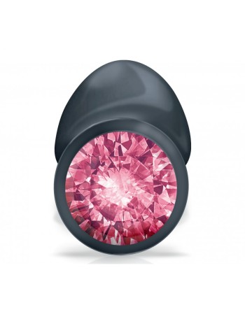 Plug Anal Bijou Geisha Ruby M - Noir et Rose