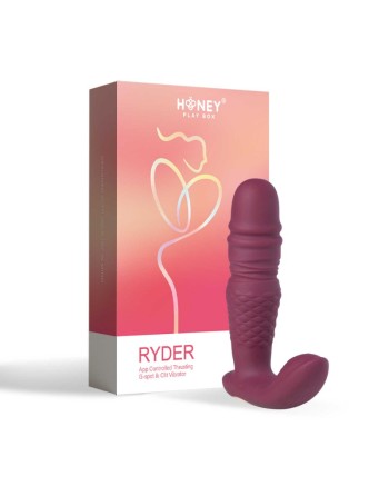 Ryder - Vibromasseur et va et vient double stimulation avec application