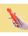 Partschinite - The naughty collection - Vibromasseur à tête interchangeable Orange