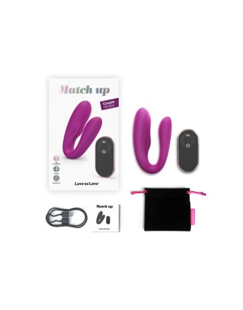 MATCH UP - Sweet Orchid - Jouet pour couple télécommandé