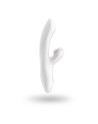 Stimulateur vibromasseur Satisfyer Pro G-Spot Rabbit - Blanc et Or rose