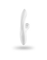 Stimulateur vibromasseur Satisfyer Pro G-Spot Rabbit - Blanc et Or rose