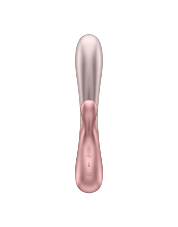 Vibromasseur rabbit chauffant Satisfyer Hot Lover pink