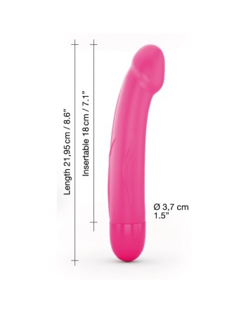 Vibromasseur Real Vibration M 22 cm 2.0 - Rose