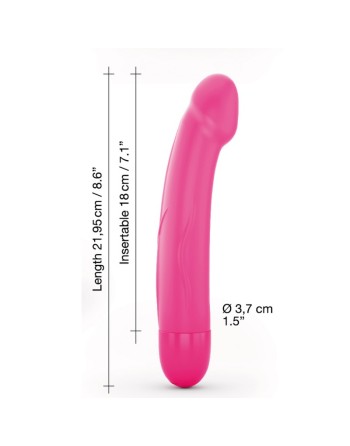 Vibromasseur Real Vibration M 22 cm 2.0 - Rose