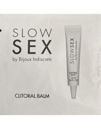 Baume clitoridien dosette - Slow Sex - 1 ml