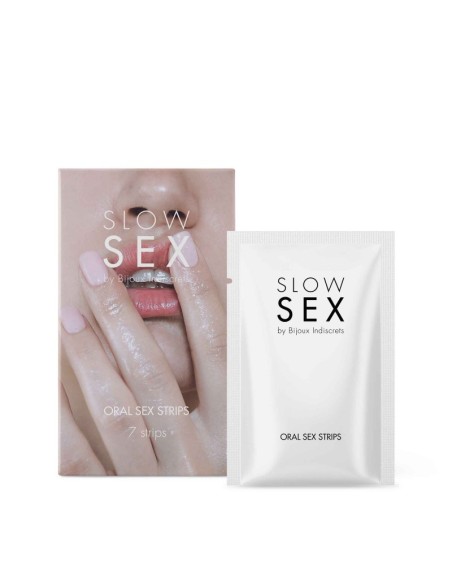 Feuilles de menthe pour sexe oral - Slow Sex - 7 unités