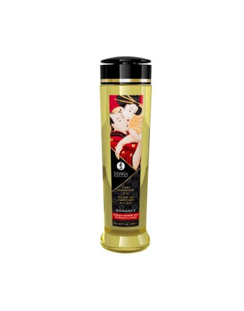 Huile de massage érotique - Romance - Vin pétillant fraise - 240 ml