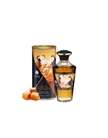 Huile chauffante aphrodisiaque - Baisers caramel